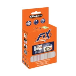 boîte de 60 bâtons de colle pour pistolet basse température maison de poupée 1/12e CP-PO60RCT