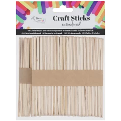 Bâtonnets d'artisanat en bois naturel pour miniaturistes : créez, personnalisez, et innovez dans le monde des maisons de poupée.