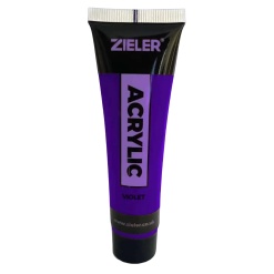 Peinture Acrylique Zieler Tube de 38ml - Violet