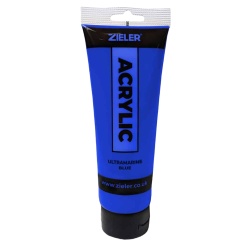 Peinture Acrylique Zieler Tube de 75ml - Bleu Outremer