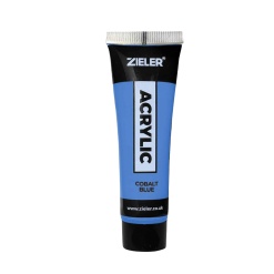 Peinture Acrylique Zieler Tube de 22ml - Bleu Cobalt