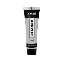 Peinture Acrylique Zieler Tube de 22ml - Gris