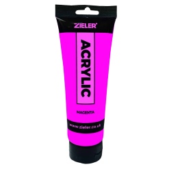 Peinture Acrylique Zieler Tube de 22ml - Magenta