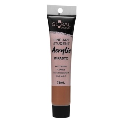 Peinture Acrylique 75ml - Terre de Sienne Brulée