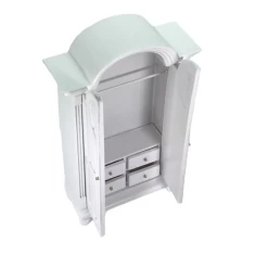 Alternative view of Armoire 2 portes - Penderie - 4 tiroirs