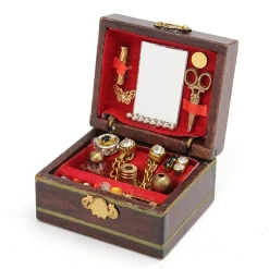 Boîte à bijoux en bois