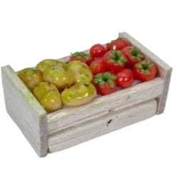 Alternative view of Caisse de légumes - Tomates , pomme de terre
