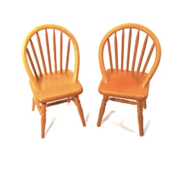 Paire de Chaise en pin