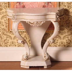 Table console pieds galbées