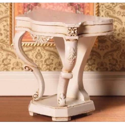 Alternative view of Table console pieds galbées