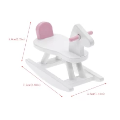 Cheval a bascule pour chambre de bébé
