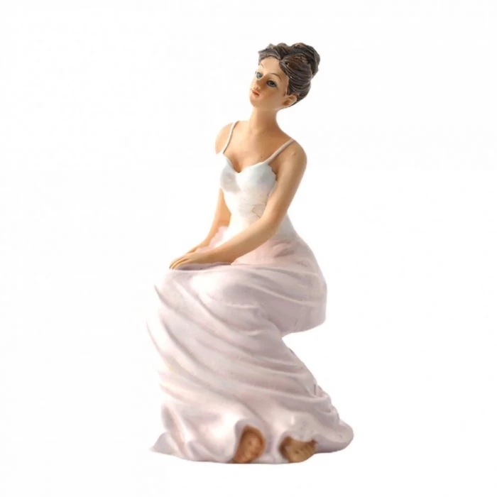 Figurine Femme En Résine - Style Contemporain Français - Occasion