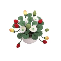 Fraisier en pot