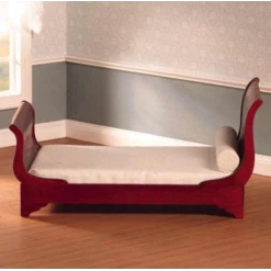 Alternative view of Lit bateau style " Louis Philippe "