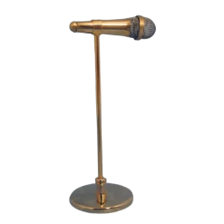 Microphone sur pied