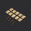 Charnières laiton miniature pour maison de poupée. Charnière ensemble lot de 10