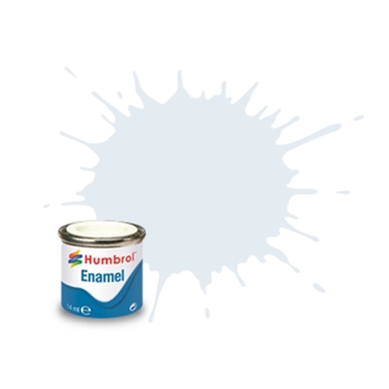 Peinture émaillée Humbrol N°48 Bleu Méditerranée Brillant - 14 Ml - Neuf