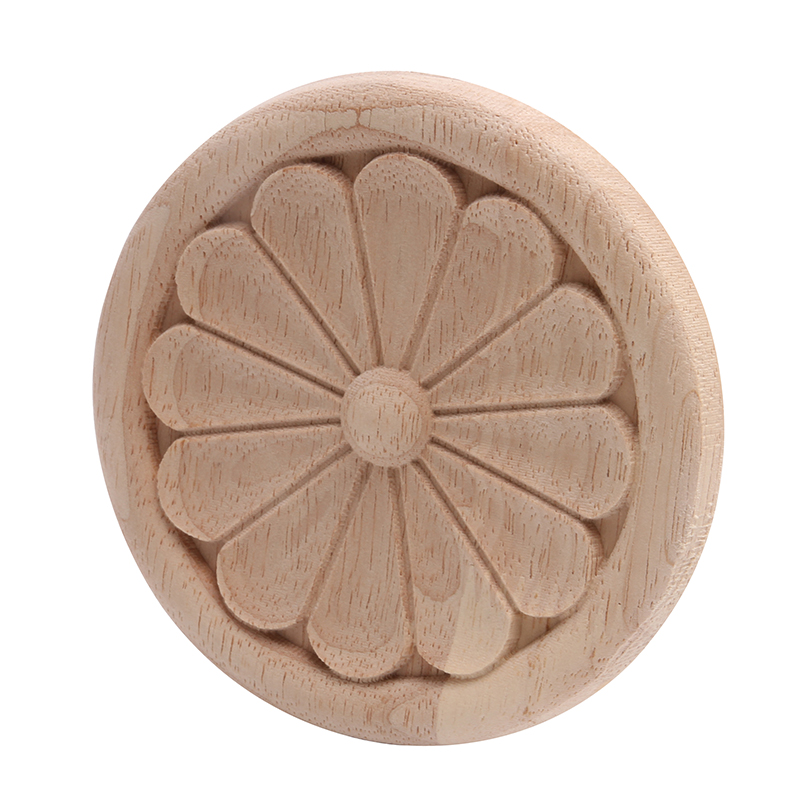 Rosace en bois naturel – Image 2