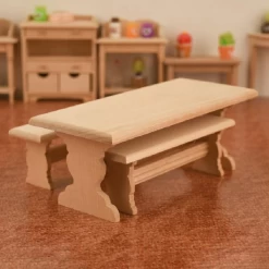 Table et banc de cuisine