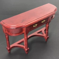 Table console murale - Acajou