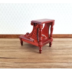 Alternative view of Tabouret de librairie sculpté