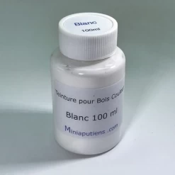 Teinte pour bois couleur - Blanc