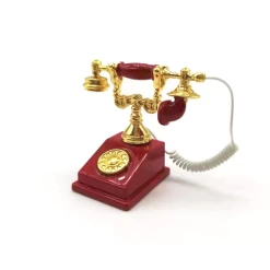 Téléphone rétro - Rouge