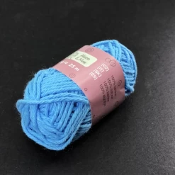 Fil de coton - Bleu calanque