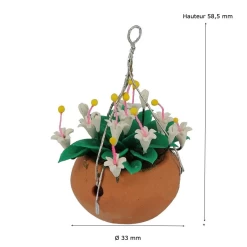 Alternative view of Bouquet de fleurs en pot