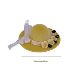 Alternative view of Chapeau de femme " Fleurs "