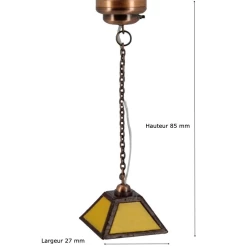 Alternative view of Suspension LED " Pyramide "