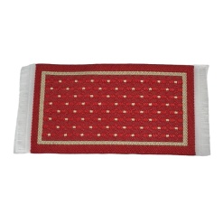Tapis " Reversible" - Rouge / Doré