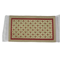 Alternative view of Tapis " Reversible" - Rouge / Doré