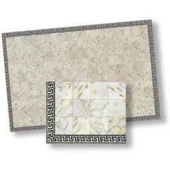 Alternative view of Carrelage sol - Marbre beige