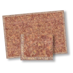 Alternative view of Carrelage sol - Marbre - Rouge