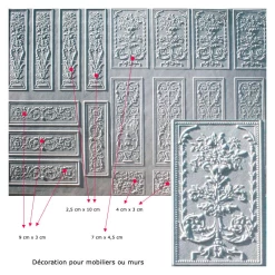 Alternative view of Panneau décoratif mural ou mobilier