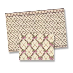 Alternative view of Papier peint imprimé " Roses "