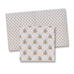 Alternative view of Papier peint imprimé " Bouquets "