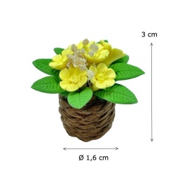 Alternative view of Bouquet de fleurs en pot