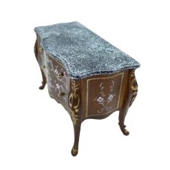 Alternative view of Commode - Louis XV - Peinte
