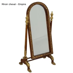 Alternative view of Miroir pivotant " Cheval " - Empire