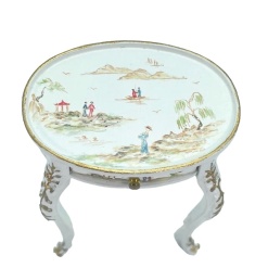 Alternative view of Table d'appoint ovale - Style Chinois