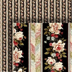 Alternative view of Papier peint " Roses "