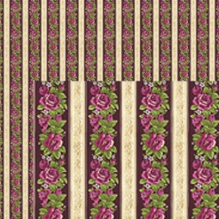 Alternative view of Papier peint " Roses "