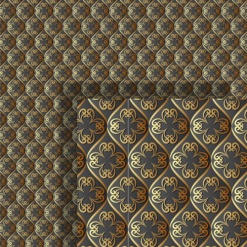 Alternative view of Papier peint " Quadrilobes "