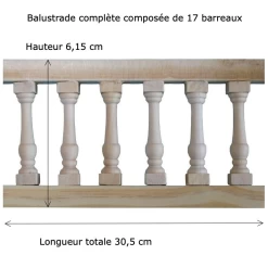 Alternative view of Balustrade / Rambarde