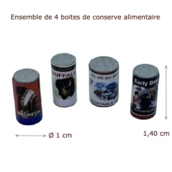 Alternative view of Boites de conserves alimentaire