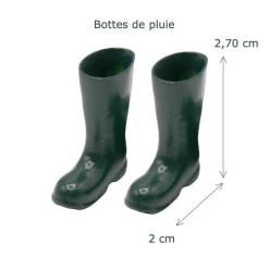 Alternative view of Paire de Bottes de pluie
