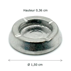 Alternative view of Cendrier en métal