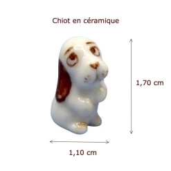 Alternative view of Chiot en céramique " Wooffy "